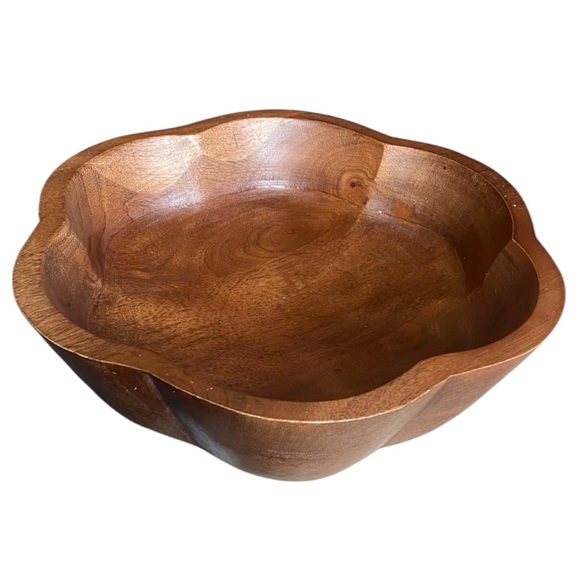 HANDCRAFTED Wooden Bowl Made in India - Picture 5 of 7